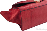 Trapeze Luggage Python Red*
