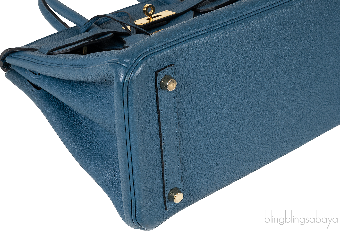 Birkin 30 Blue Cobalt Togo GHW