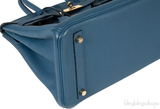 Birkin 30 Blue Cobalt Togo GHW