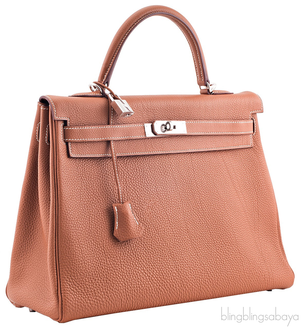 Kelly 35 Gold Togo