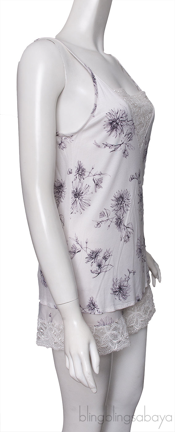 Printed Tank Top & Panty