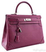 Kelly 35 Ghillies Rubis Tadelakt