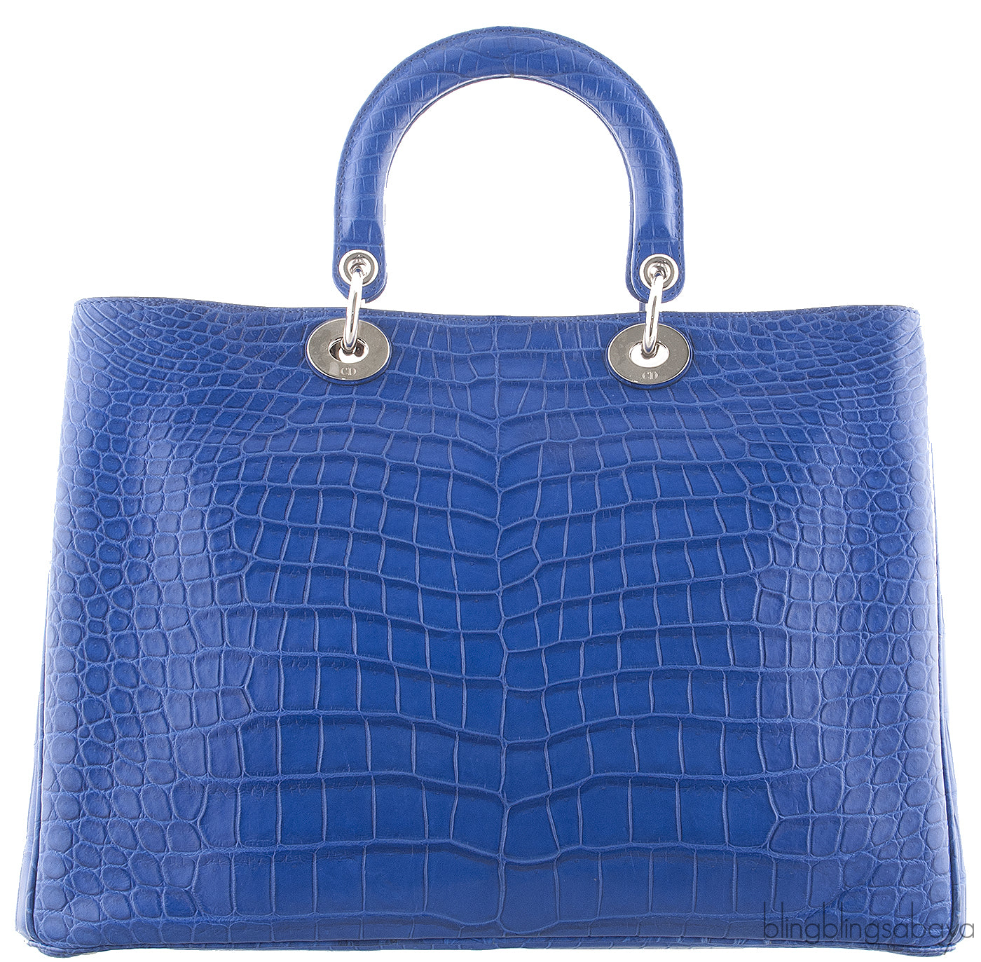 Bi-color Diorissimo Crocodile Bag
