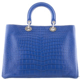 Bi-color Diorissimo Crocodile Bag