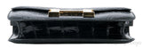 Constance Vintage Black Crocodile