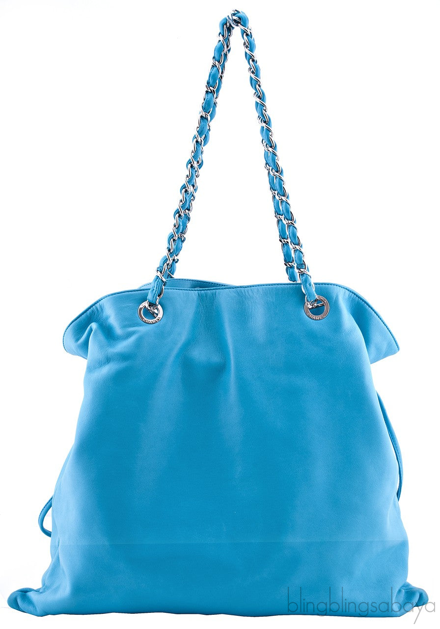 Disc Collection Turquoise Lambskin