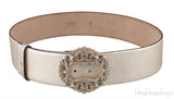 Light Gold Wide Belt
