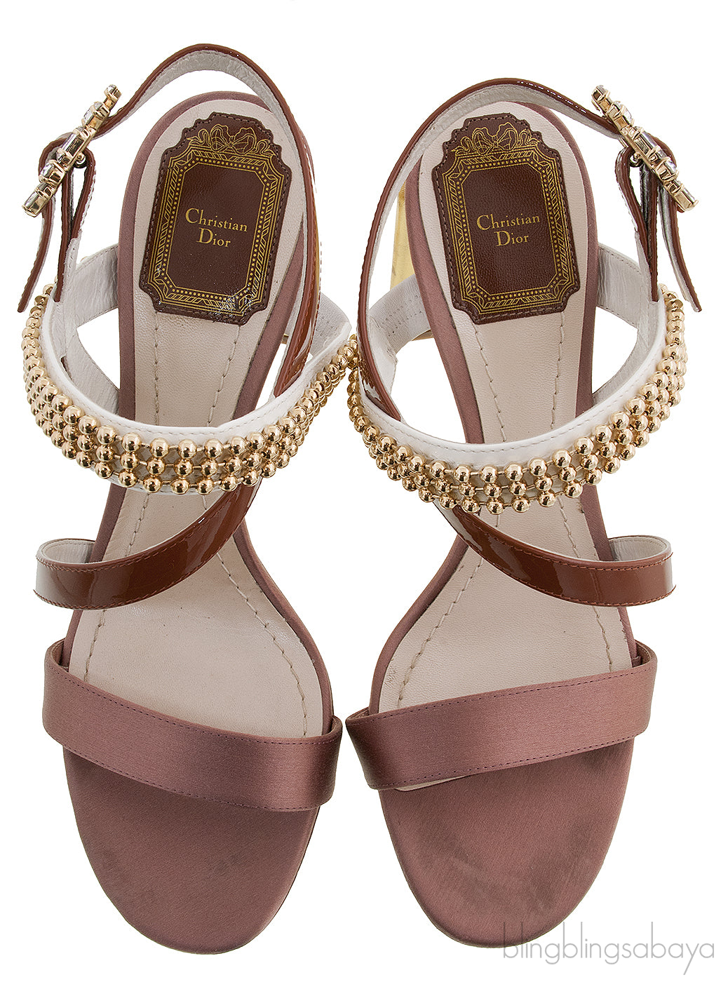 Old Rose Strappy Sandals