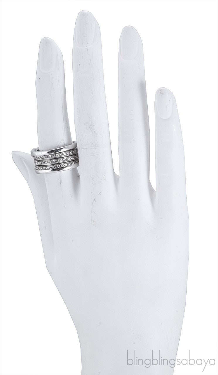 B.Zero1 White Gold Diamond Ring