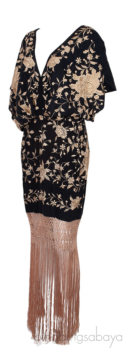 Siglo De Las Luces Silk Dress