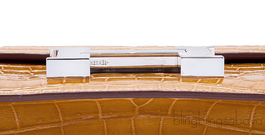 Constance Elan Saffron Crocodile PHW