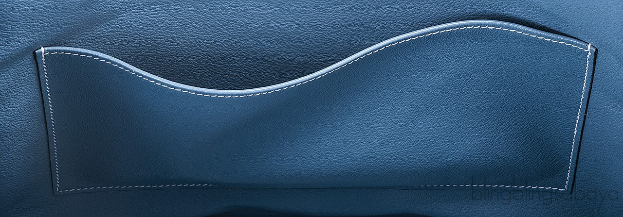 Birkin 35 Blue Jean Togo