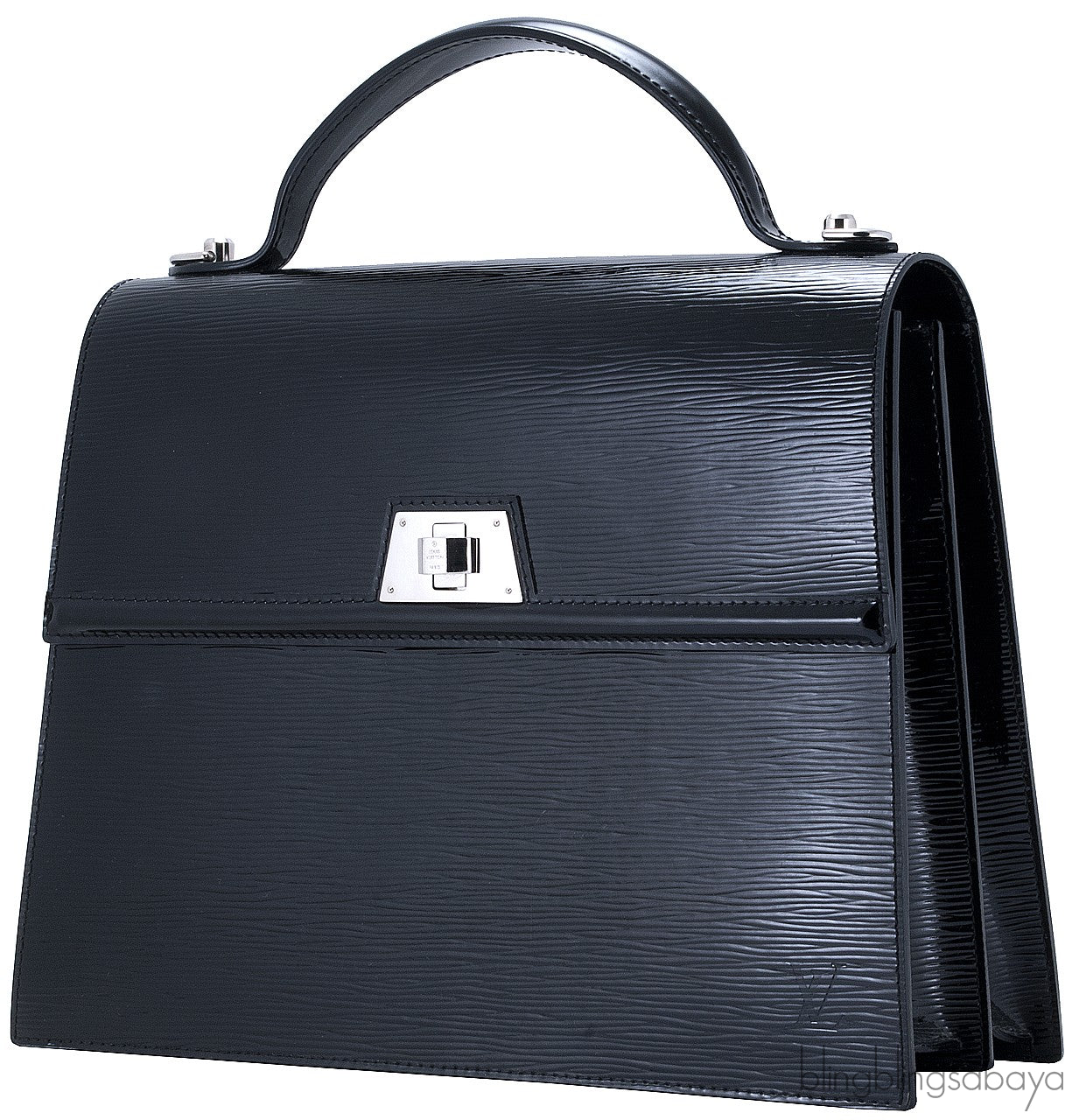 Black Epi Sevigne GM Tote