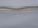 Taupe Leather Tie Tote Bag