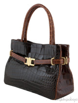 Lana Marks Positano Alligator Bag