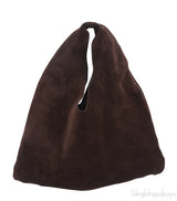 Espresso Ans Bindle Small Leather Tote Bag