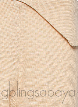 Cropped Wool-Blend Straight-Leg Pants