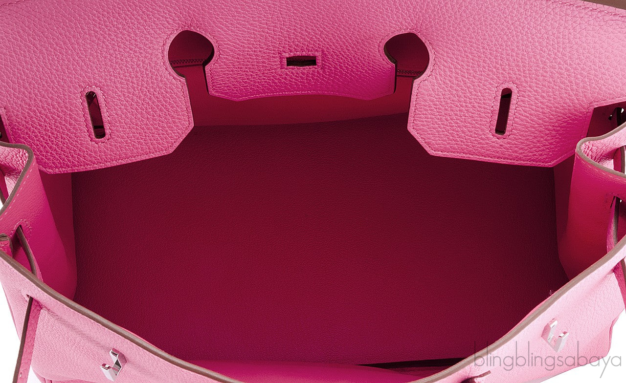 Birkin 35 Rose Lipstick Togo