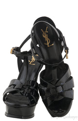 Tribute Black Patent Heels