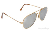 Gold 12/6100 Aviator Sunglasses