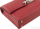 Verrou Chaine Mini Ostrich Bag