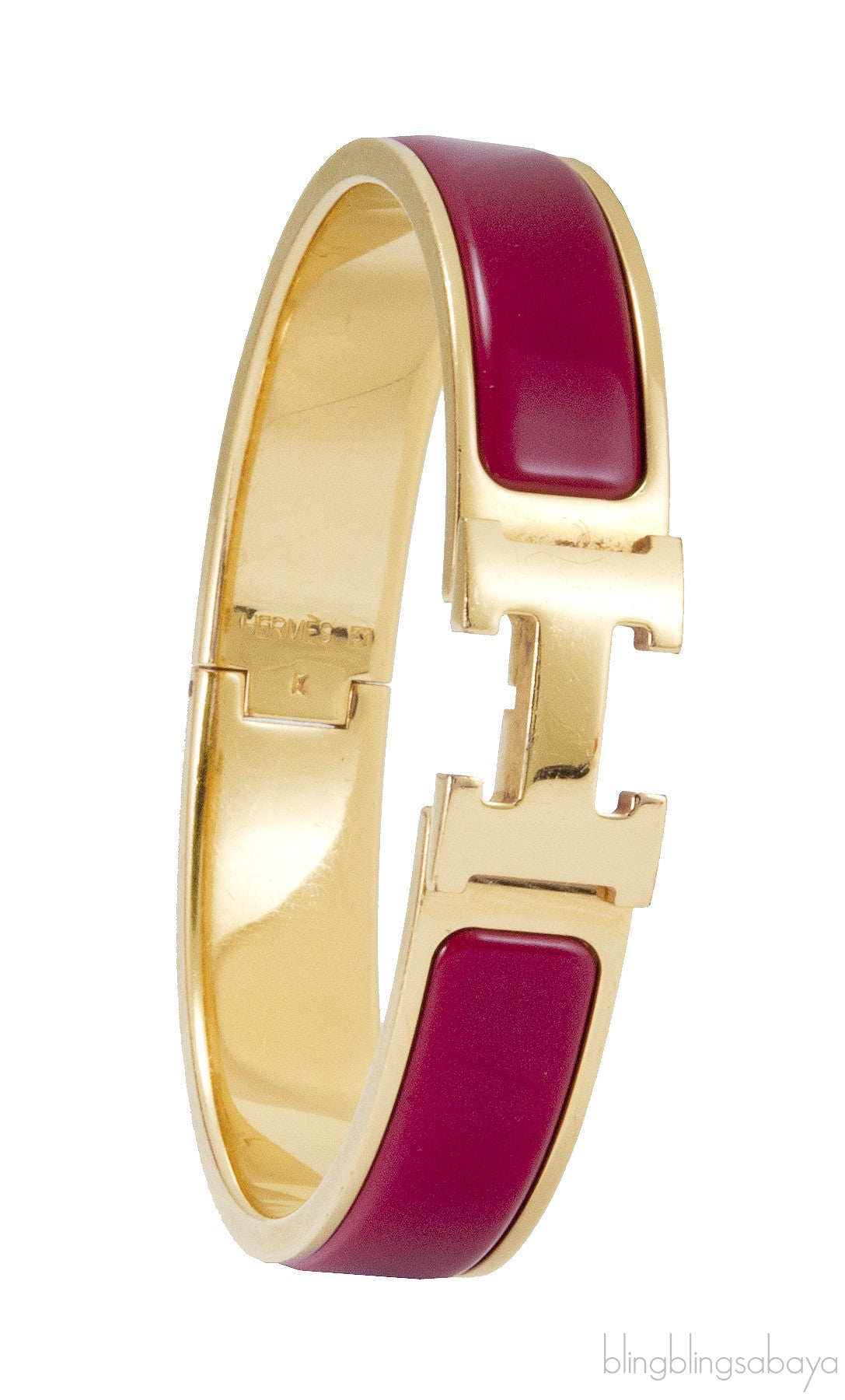Clic Clac Red H Bracelet PM
