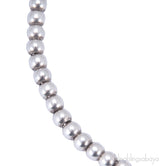 Silver Bead Mini Bracelet