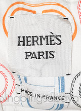 Hermes Chain D'ancre Printed Bomber Jacket