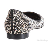 Gina Allegra Crystal Ballerina Flats