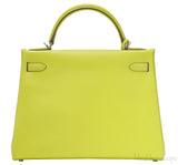 Kelly 32 Bi-color Lime Epsom Retourne