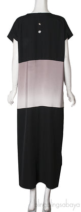 Black & Gradient Dress