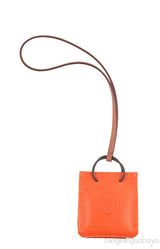 Orange Bag Charm