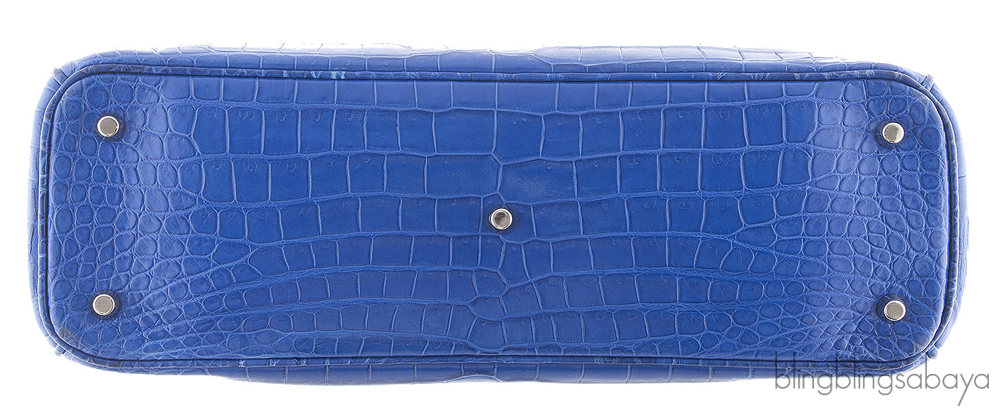 Bi-color Diorissimo Crocodile Bag