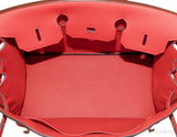 Birkin 35 Rouge Pivoine GHW