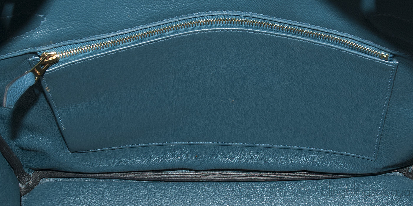 Birkin 30 Blue Cobalt Togo GHW