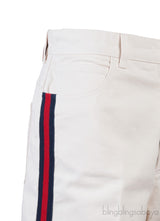 Off-white Cropped Jeans