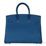Birkin 35 Togo Blue de Galice