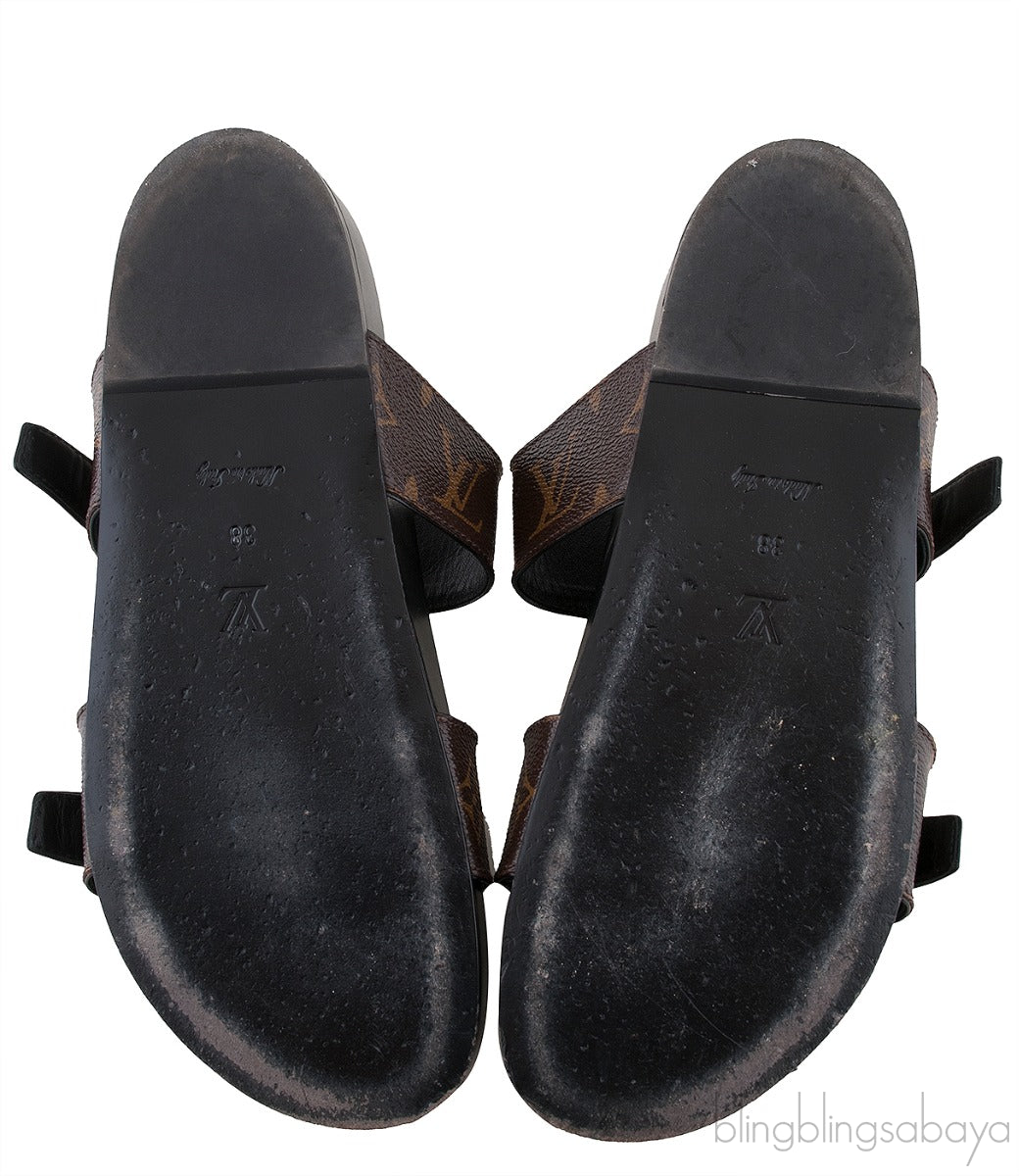Monogram Bom Dia Flat Mule