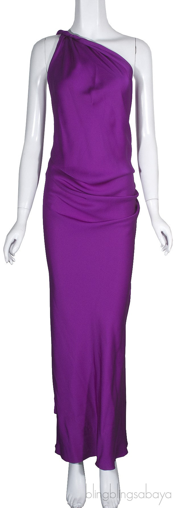 Twisted One-Shoulder Dress