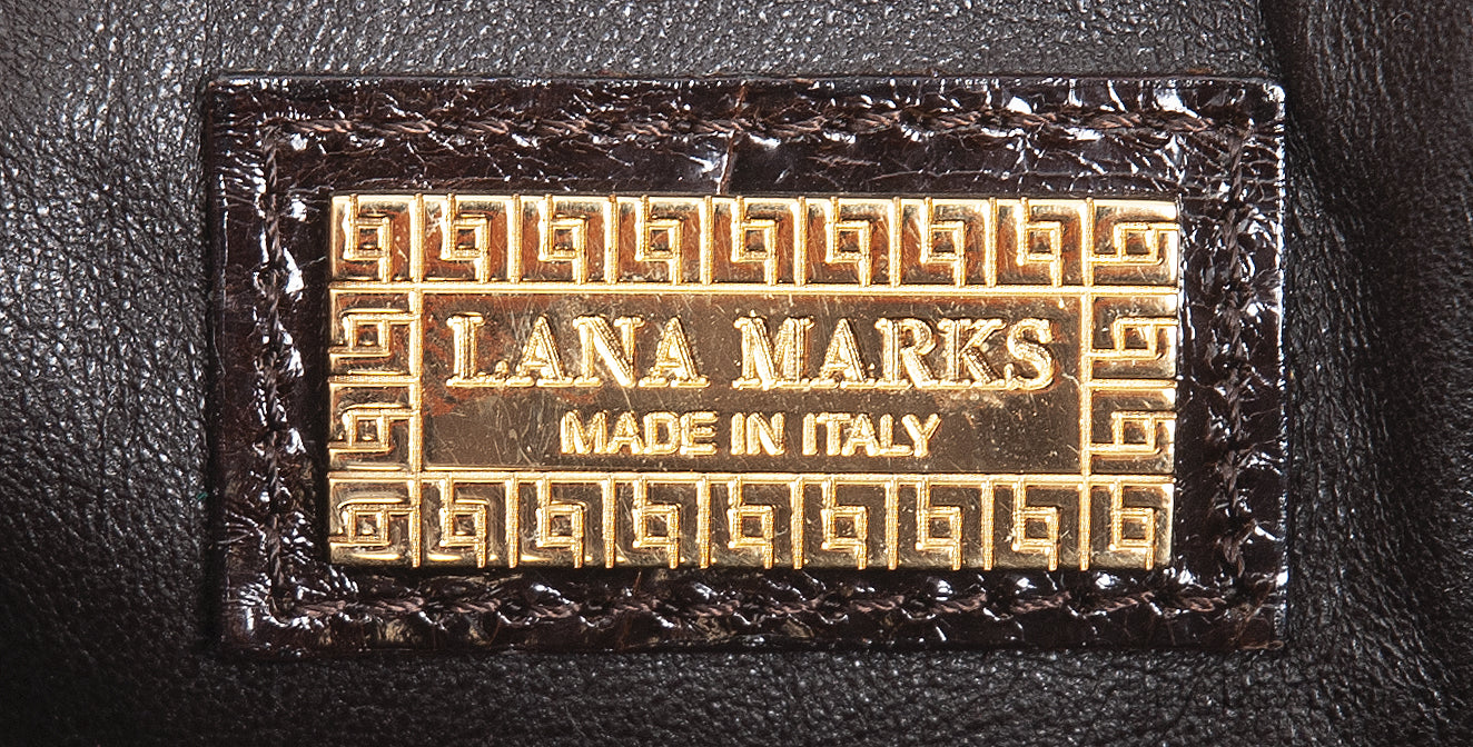 Lana Marks Positano Alligator Bag