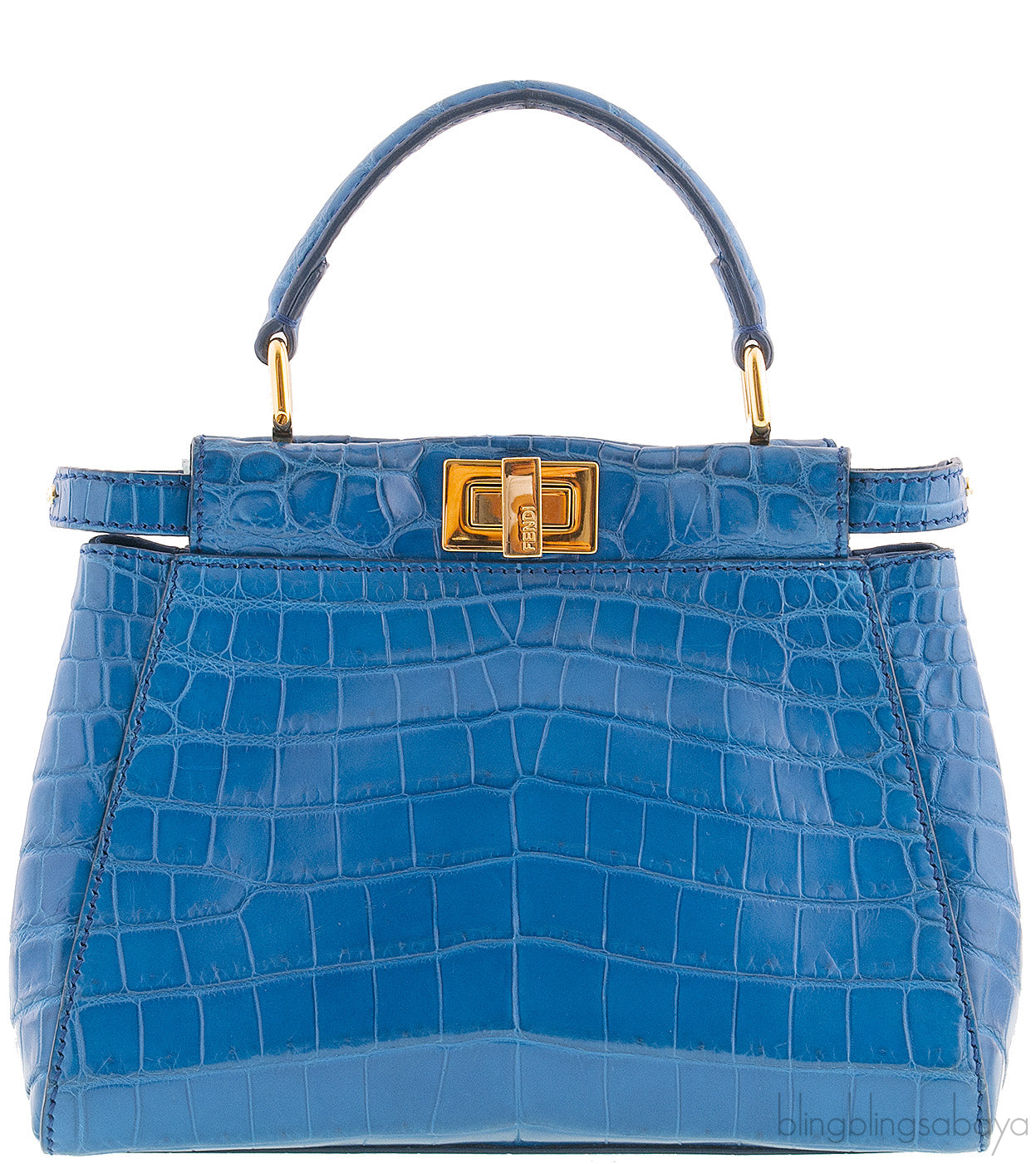 Blue Crocodile Mini Peekaboo