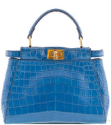 Blue Crocodile Mini Peekaboo