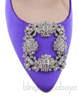 Violet Hangisi Satin Pump