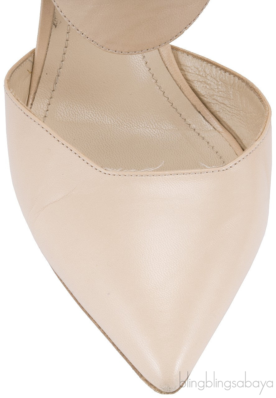 Nude Leda Leather Pump