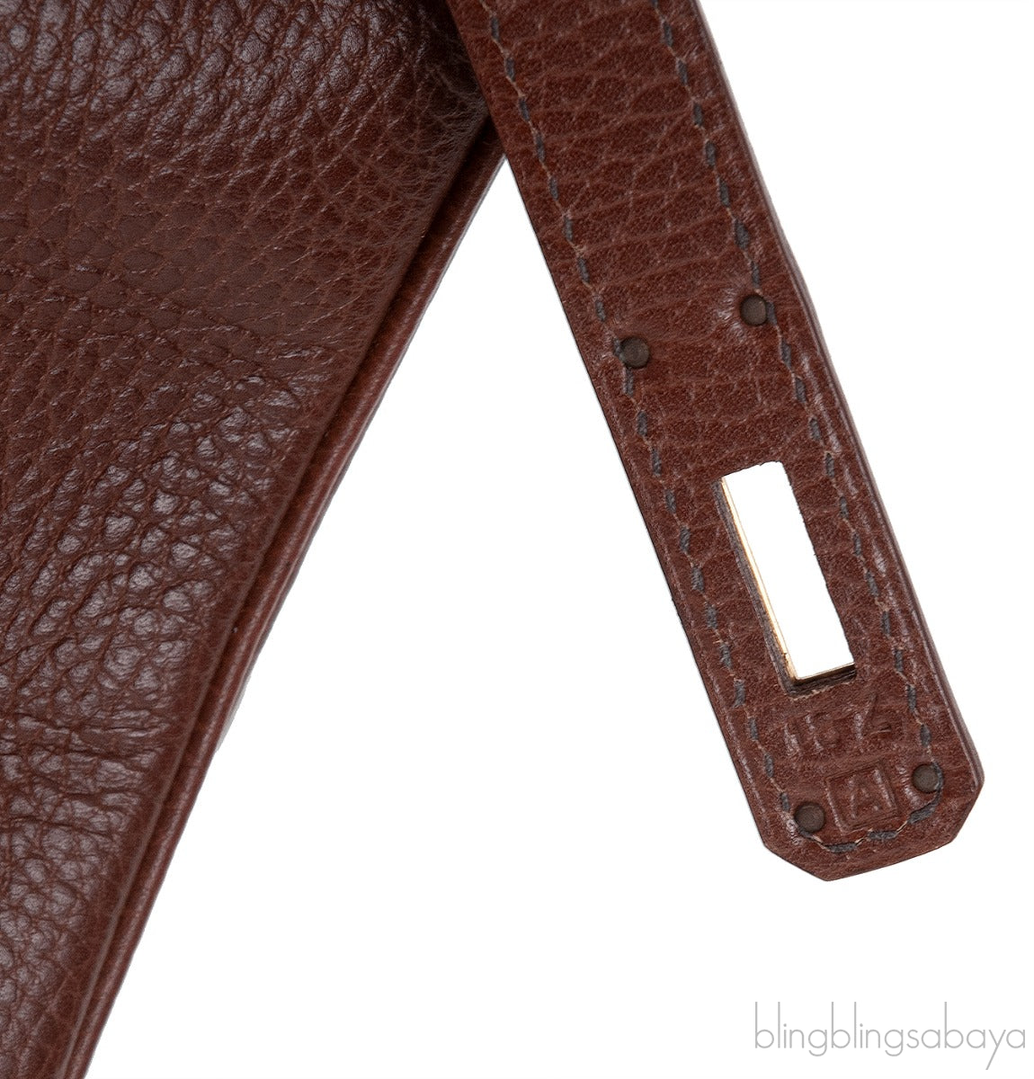 Birkin 40 Dark Brown Ardennes GHW
