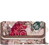 Embroidered Sequin CLutch