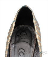 Python Multi-color Peep Toe Heels