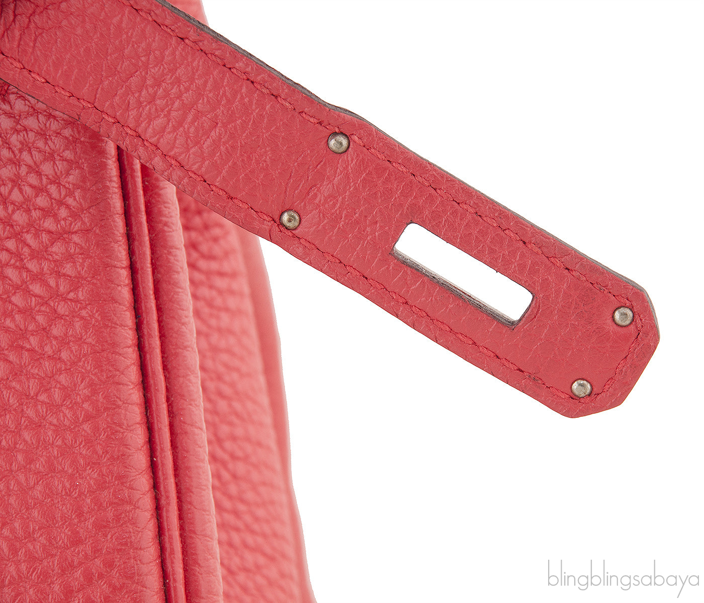 Birkin 30 Togo Rouge Pivoine PHW
