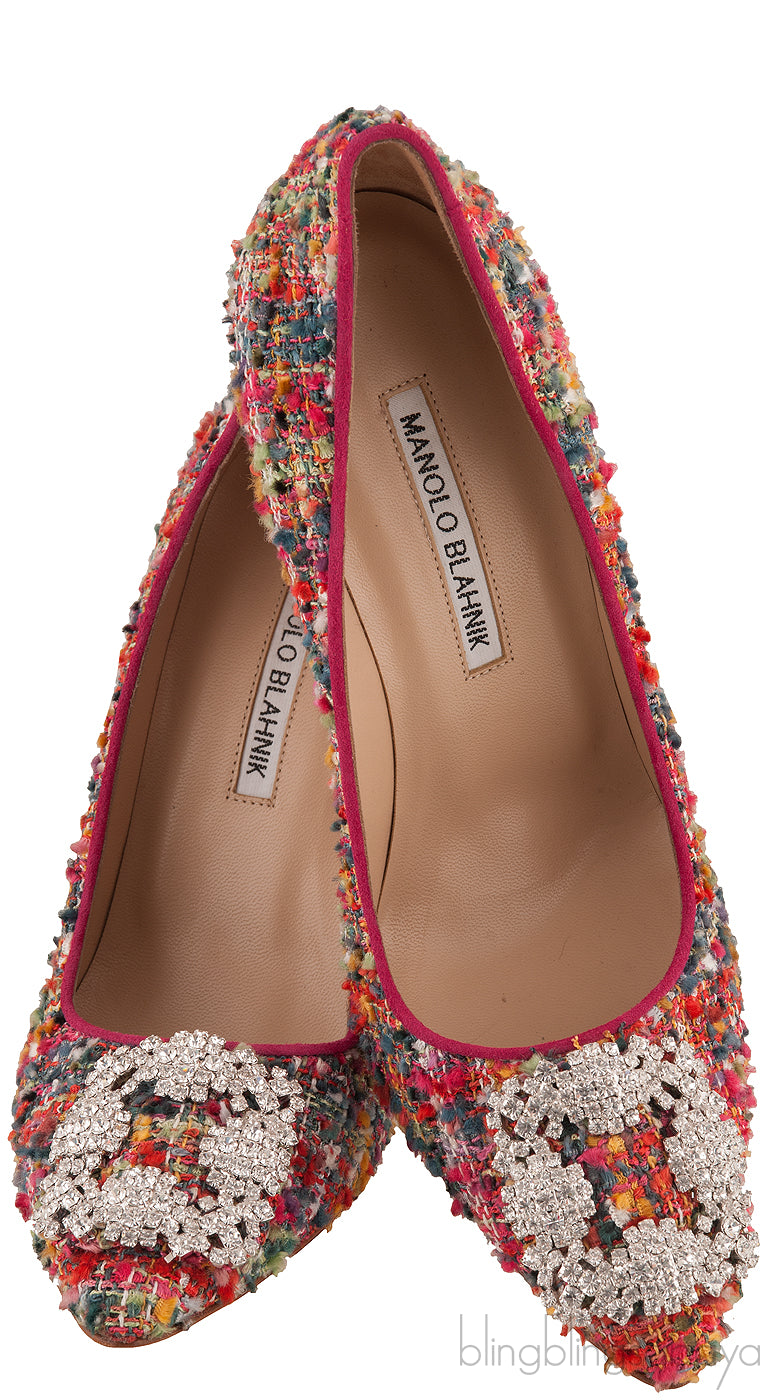 Tweed Multi-color Hangisi Pump