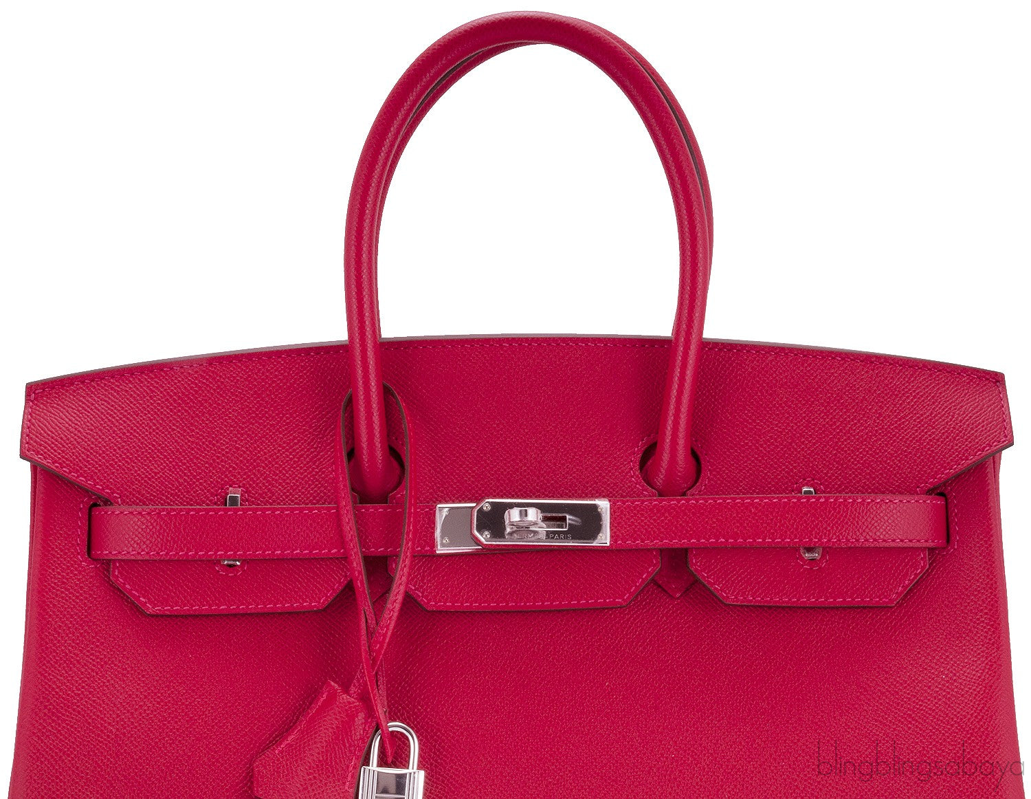 Birkin 35 Red Casaque Epsom